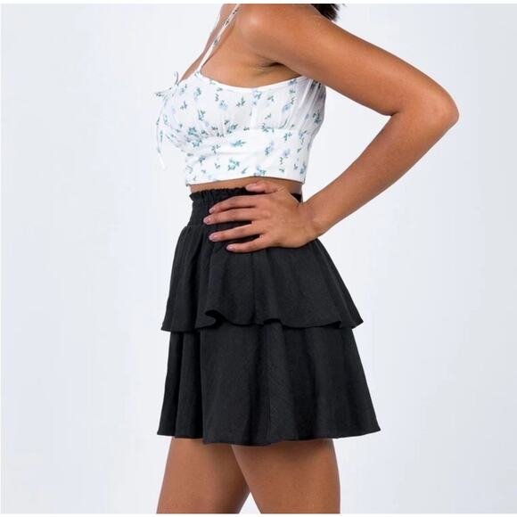 Princess polly mini ruffle black - Picture 4 of 8